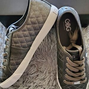 GBG Los Angeles, Pewter, Size 11 Women's Tennis Shoes, Sneakers